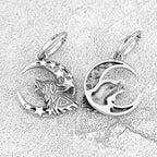 Aretes Colgantes Vikingos Fenrir