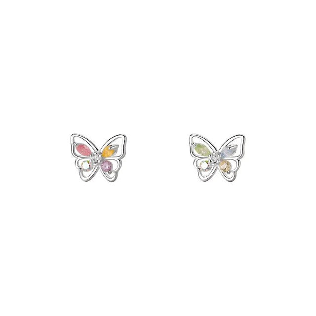 Aretes de Mariposa para Mujer