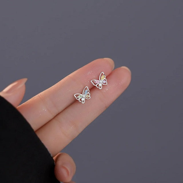 Aretes de Mariposa para Mujer