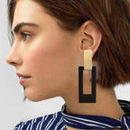 Pendientes Colgantes Rectangulares