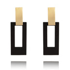 Pendientes Colgantes Rectangulares
