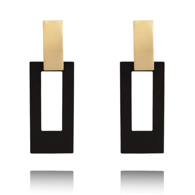 Pendientes Colgantes Rectangulares