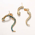 Aretes Serpiente para Mujer