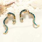 Aretes Serpiente para Mujer