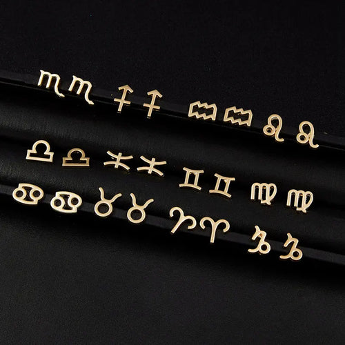 Aretes Signo del Zodiaco 12 Constelaciones