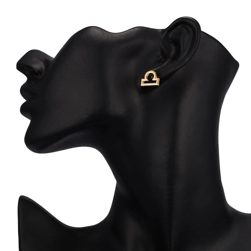 Aretes Signo del Zodiaco 12 Constelaciones