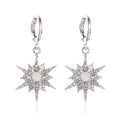Aretes Sol de plata