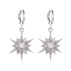 Aretes Sol de plata