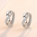Aretes Símbolo Infinito para Mujer
