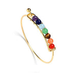 Pulsera 7 Chakras para Mujer en Oro