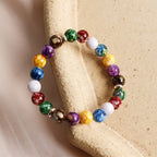Pulsera 7 Chakras Gourmette Hombre Mujer Niño Piedras