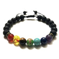Pulsera 7 Chakras Piedra de Lava