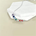Pulsera 7 Chakras con Piedras Naturales Gourmette para Mujer