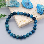 Pulsera Apatita Azul