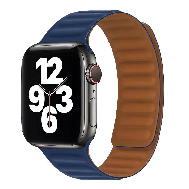 Pulsera Apple Watch con Cierre Magnético azul
