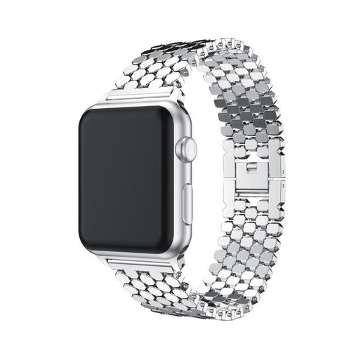 Pulsera Apple Watch de Lujo plata