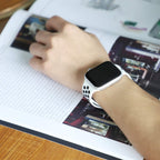 Correa deportiva para Apple Watch blanca