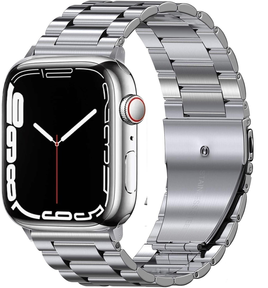 Pulsera Apple Watch en Acero Ultra Resistente plateado