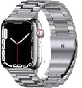 Pulsera Apple Watch en Acero Ultra Resistente plateado