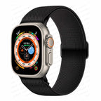 Correa Apple Watch en Nylon Tejido negro