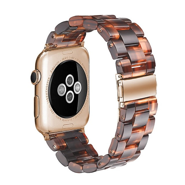 Correa para Apple Watch de Resina miel