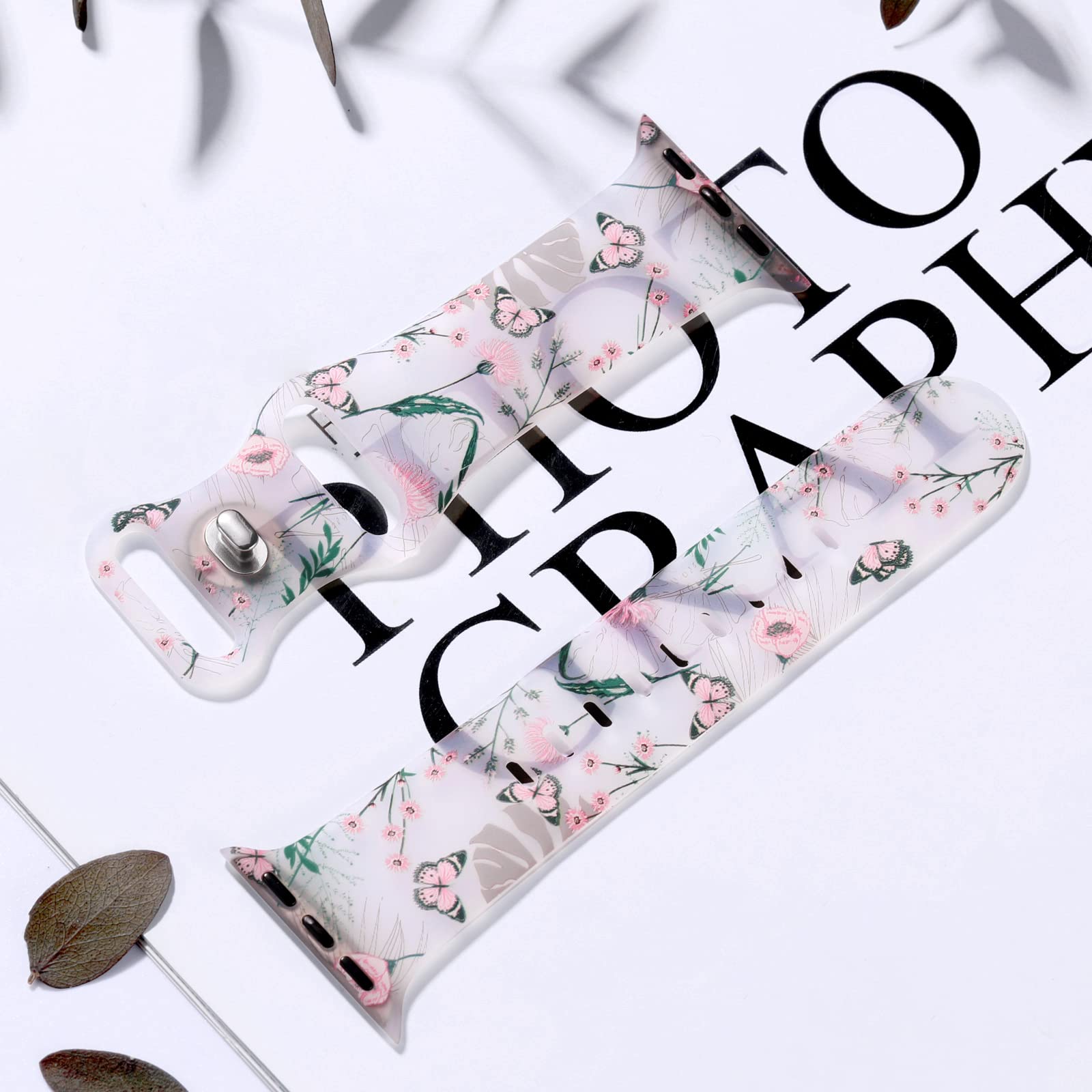 Pulsera para Apple Watch Mujer Estampado Floral