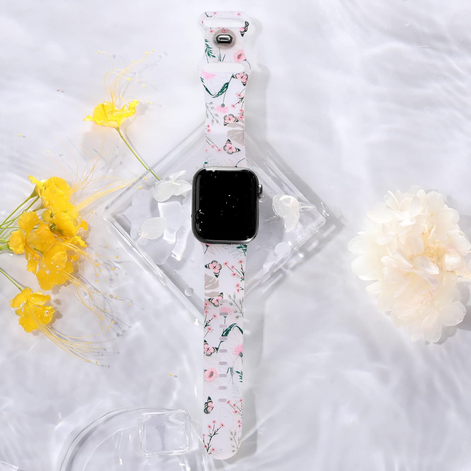 Pulsera para Apple Watch Mujer Estampado Floral