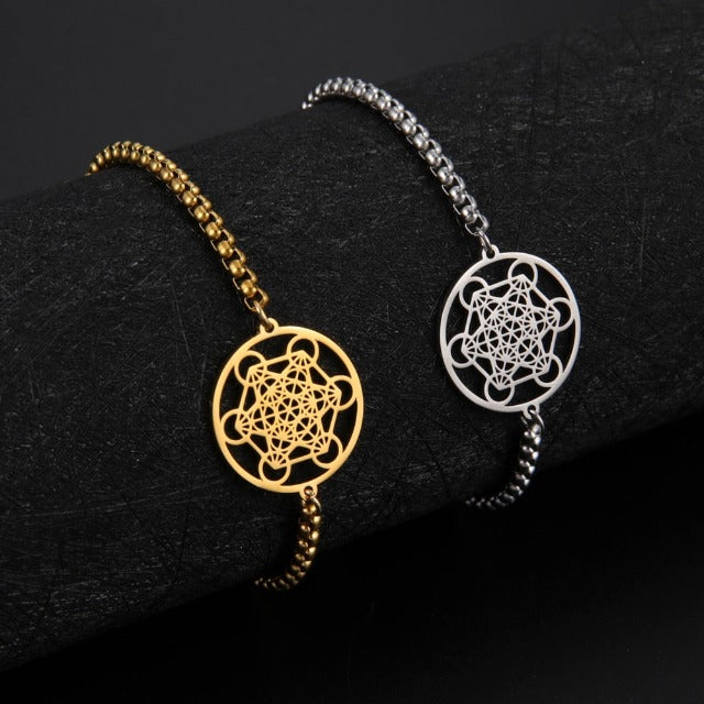 Pulsera Arcanjo Metatron Gourmette
