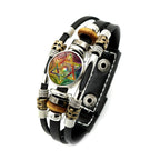 Pulsera Archange Metatron Gourmette en Cuero