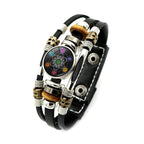 Pulsera Archange Metatron Gourmette en Cuero