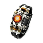 Pulsera Archange Metatron Gourmette en Cuero