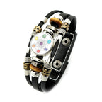 Pulsera Archange Metatron Gourmette en Cuero