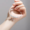 Pulsera Atrapasueños Gourmette en Plata