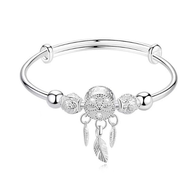 Pulsera Atrapa Sueños con Plumas