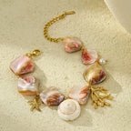 Pulsera Coquillage con Hermosas Perlas de Nácar