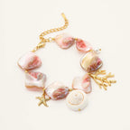 Pulsera Coquillage con Hermosas Perlas de Nácar