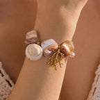 Pulsera Coquillage con Hermosas Perlas de Nácar