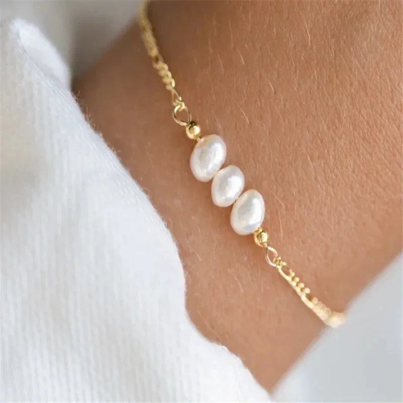Pulsera con Perlas para Mujer