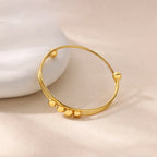 Pulsera con Cuentas Giratorias Antiestrés para Hombre o Mujer oro