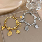 Pulsera con Sol y Conchas para Hombre o Mujer 