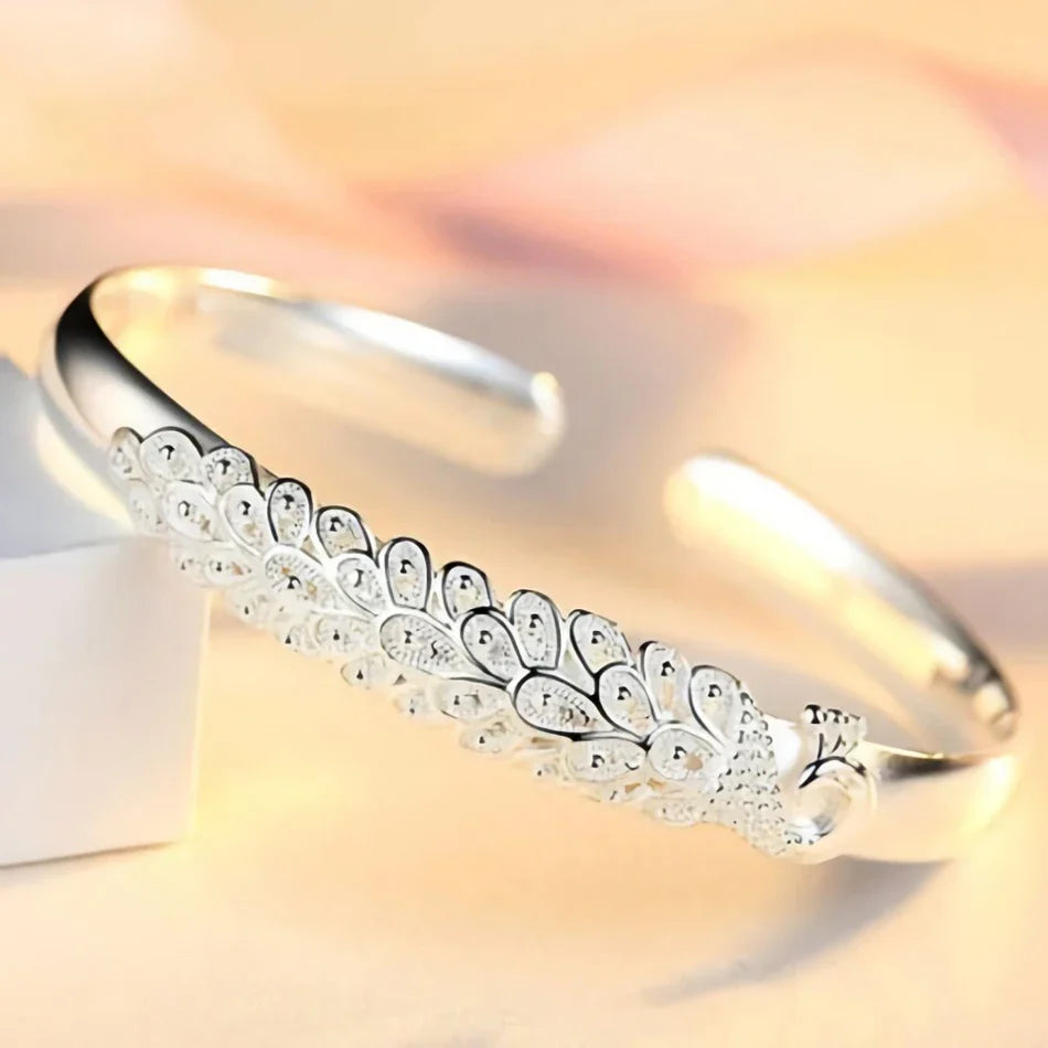 Pulsera Bohemia con Pavo Real para Mujer