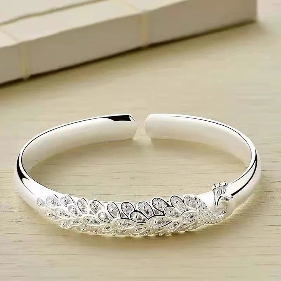 Pulsera Bohemia con Pavo Real para Mujer