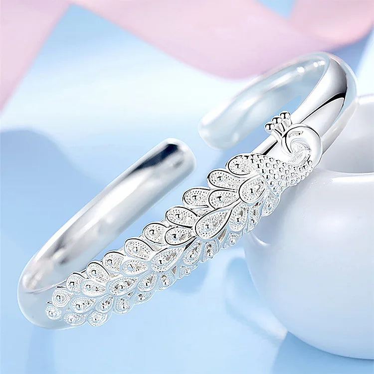 Pulsera Bohemia con Pavo Real para Mujer