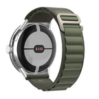 Pulsera con hebilla Alpine para Smartwatch Google Pixel Watch 1 y 2 verde