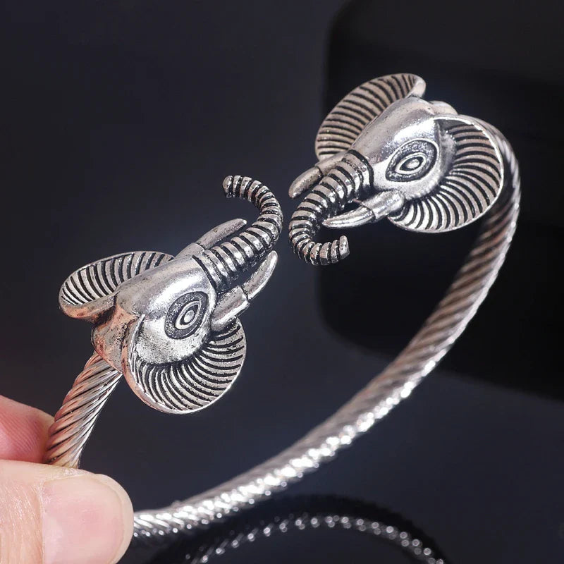 Pulsera Budista con Elefantes para Mujer