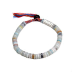 Pulsera Budista Tibetana de Cuentas de amazonita