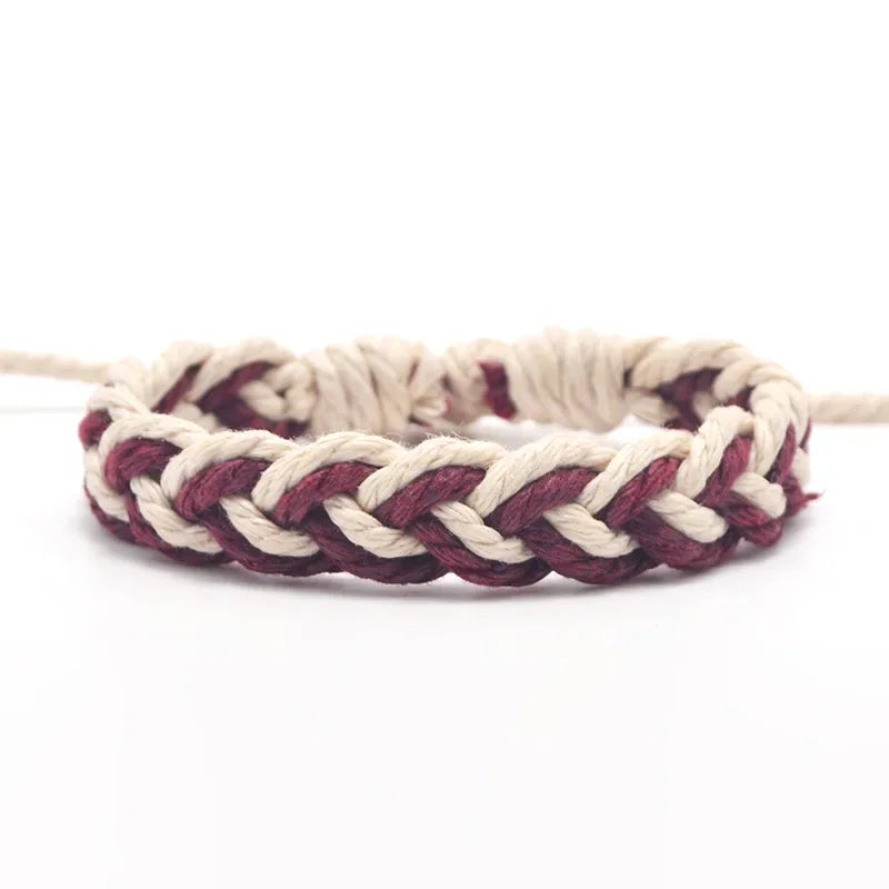 Brazilian Handmade Bracelet Natural Colors red