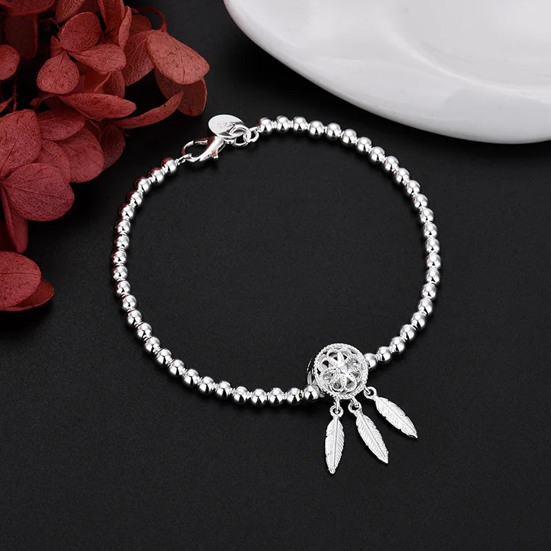 Pulsera Atrapasueños para Mujer en Plata 