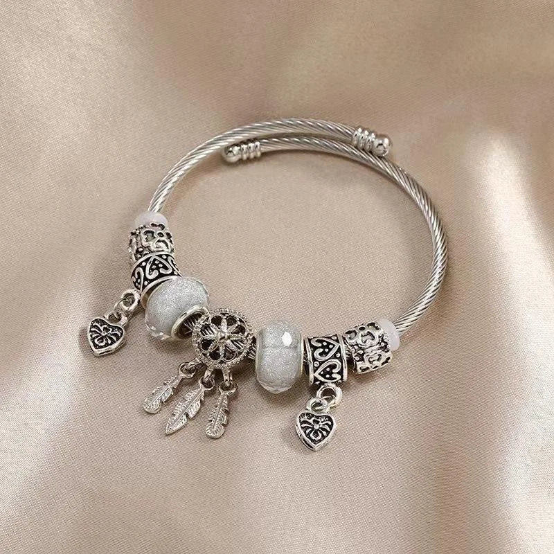 Pulsera Capturador de Sueños y Corazones