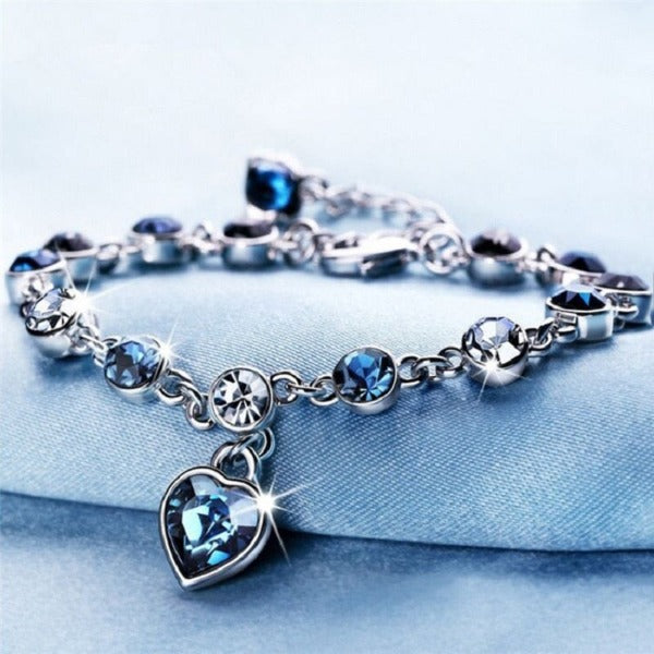 Pulsera Coeur Mujer Gourmette Plata Circonio